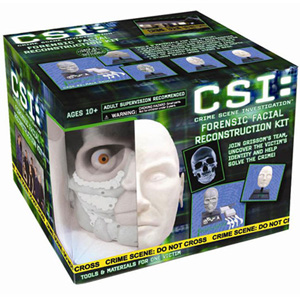 Facial reconstruction kit - Kit de reconstrcutie faciala - CSI - Jocuri copii