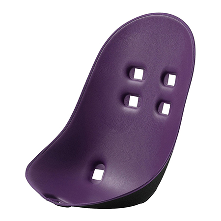 moon Highchair Seat Pad Aubergine, 6-36 months