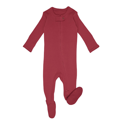 Body bebe cu fermoar, 100% bumbac organic, Appleberry, Terry & Knit, 0-12 luni | Lovedbaby