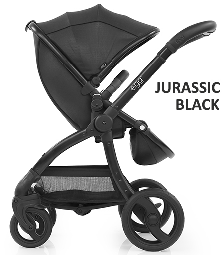 Egg pram jurassic black deals
