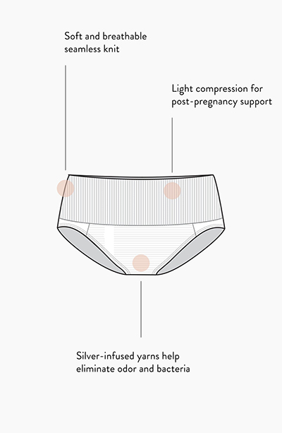 Belly Bandit - Chilot cu compresie pentru cezariana, negru