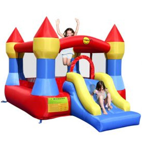 Castel gonflabil cu tobogan - Castle Bouncer with Slide - Gonflabile Happy Hop