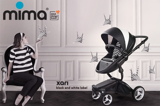 Carucior 2in1 mima xari Black & White Editie Speciala.