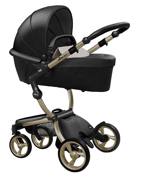 Carucior 2in1 Mima Xari Flair Black cu landou.