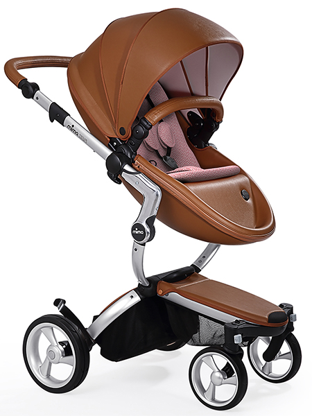 Mima Xari Flair Camel with Silver Chassis 2in1 Pushchair