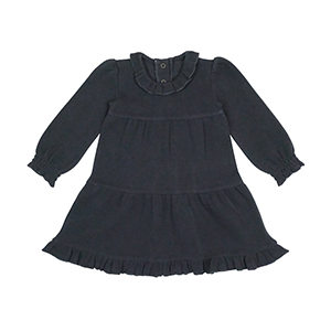 Lovedbaby Conduroy Long-Sleeved Dress in Chia Seed 6-24 months