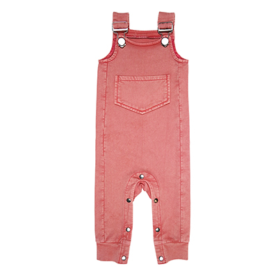 Lovedbaby Faux Denim Overall in Sienna, Good Jeans, 6 months to 2 years old 0-24 luni