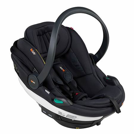 Scoica, scaun auto copii Go Beyond, marca Besafe, 0-13kg, aproximativ 0-18 luni., Black Soft Breeze