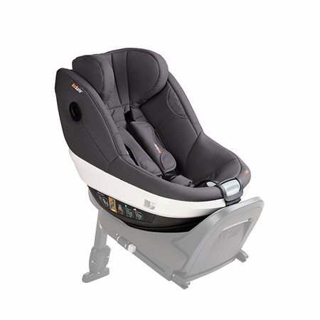Scoica, scaun auto copii Go Beyond, marca Besafe, 0-13kg, aproximativ 0-18 luni., Dark Grey Melande. Se foloseste cu baza isofix rotativa