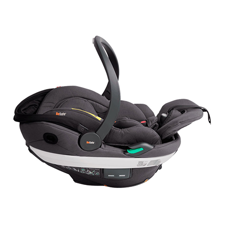 Scoica, scaun auto copii Go Beyond, marca Besafe, 0-13kg, aproximativ 0-18 luni., Dark Grey Melande