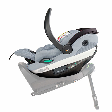 Scoica, scaun auto copii Go Beyond, marca Besafe, 0-13kg, aproximativ 0-18 luni., Peak Mesh. Se foloseste cu baza isofix rotativa