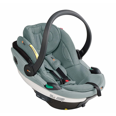 Scoica, scaun auto copii Go Beyond, marca Besafe, 0-13kg, aproximativ 0-18 luni., Sea Green Melande